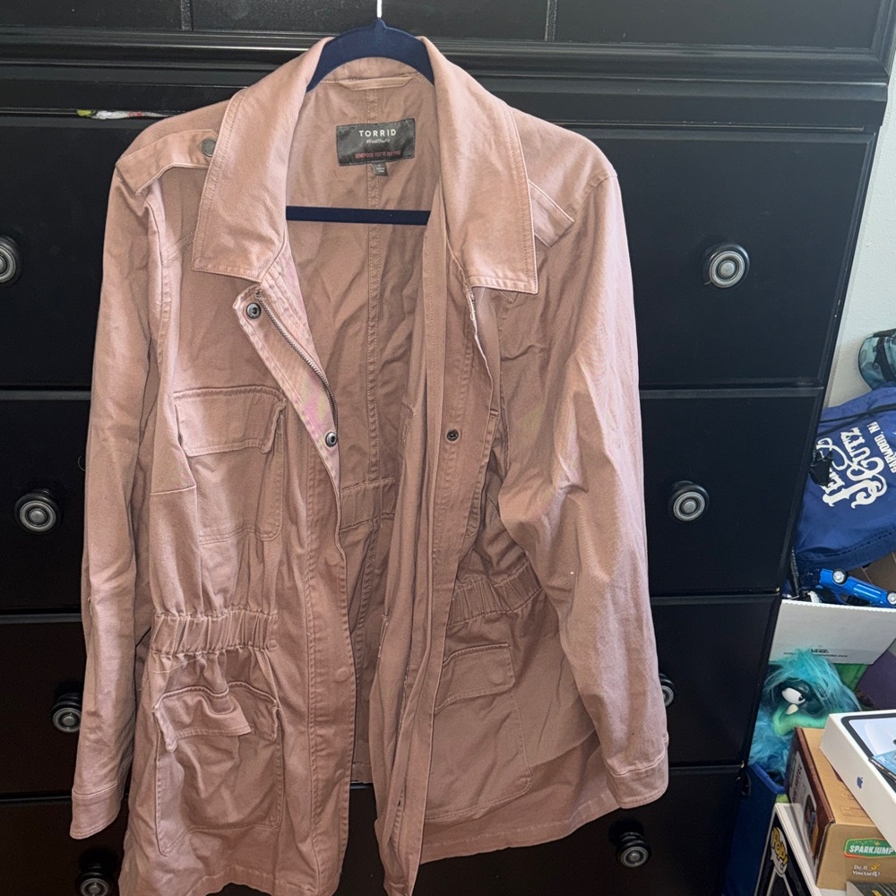 Torrid Women's Blush Utility Jacket